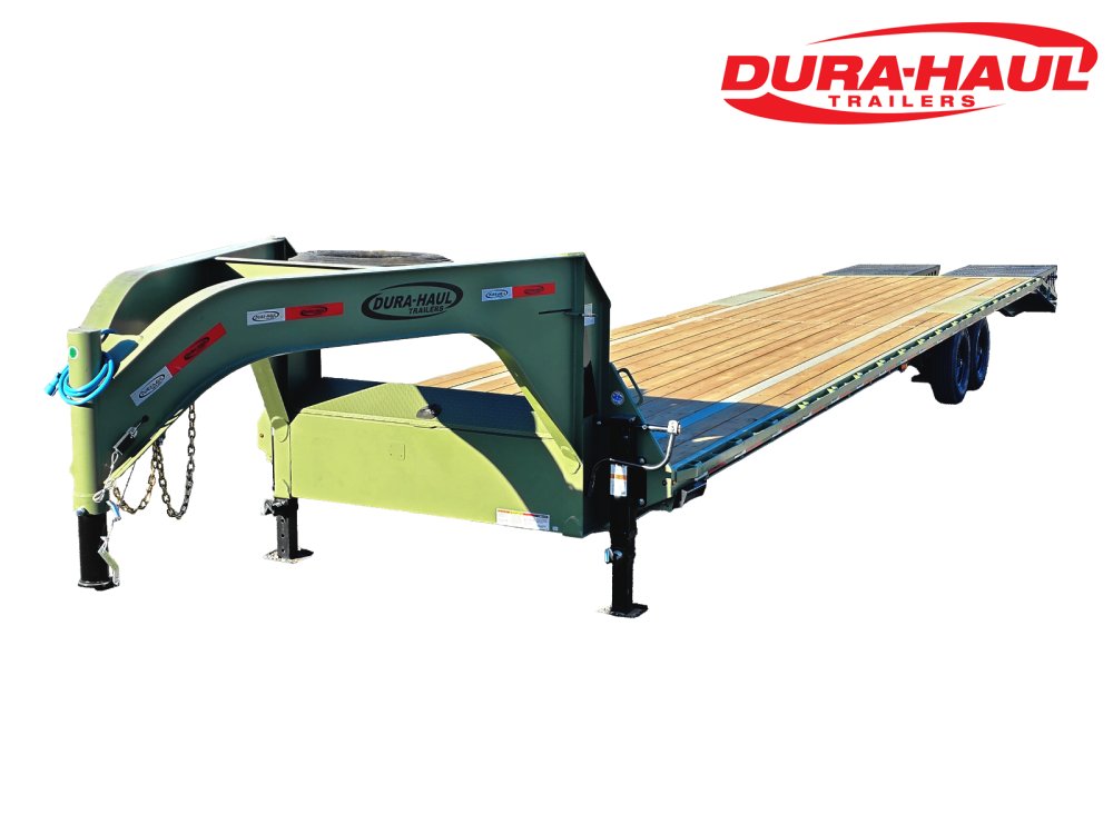 40' DKO Gooseneck Deckover 35' + 5' Mega Ramps (2) 8K Axles