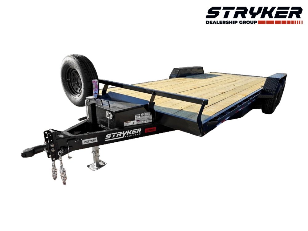20' Stryker Car Hauler 10K GVWR 83' Wide (2) 5.2qK Axles