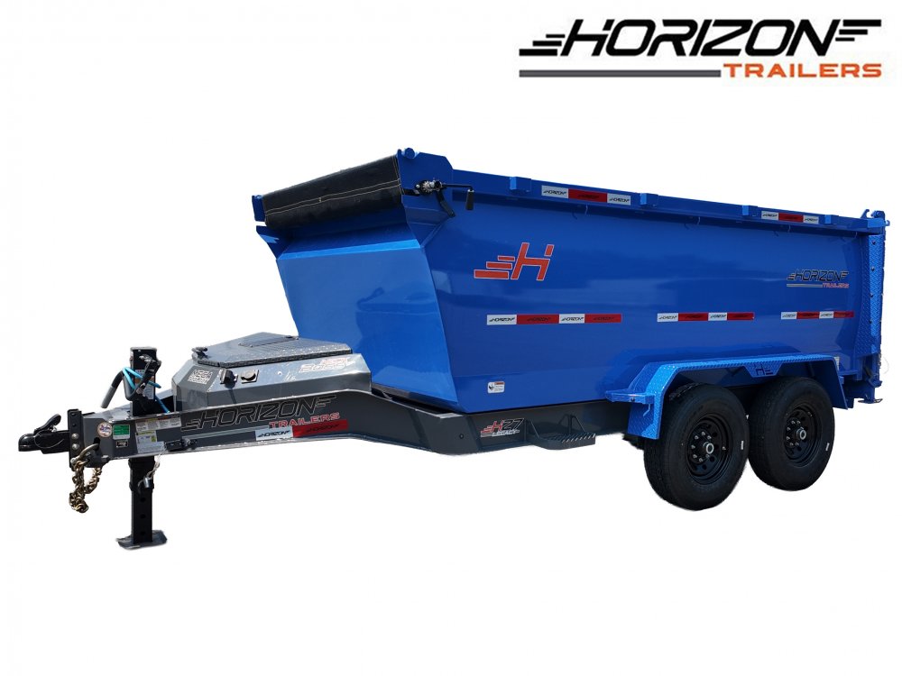 12' HZ7 Dump 48" Sides - 7K Axles - 620 Scissor