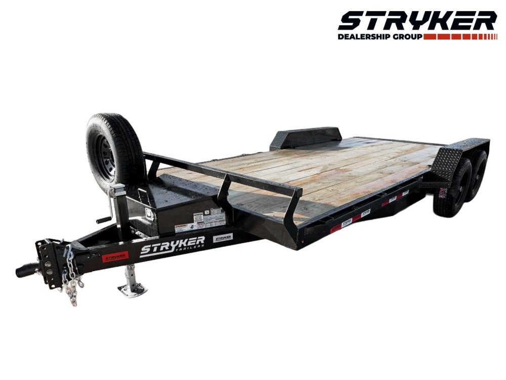 18' Stryker Car Hauler 10K GVWR 83' Wide (2) 5.2K Axles