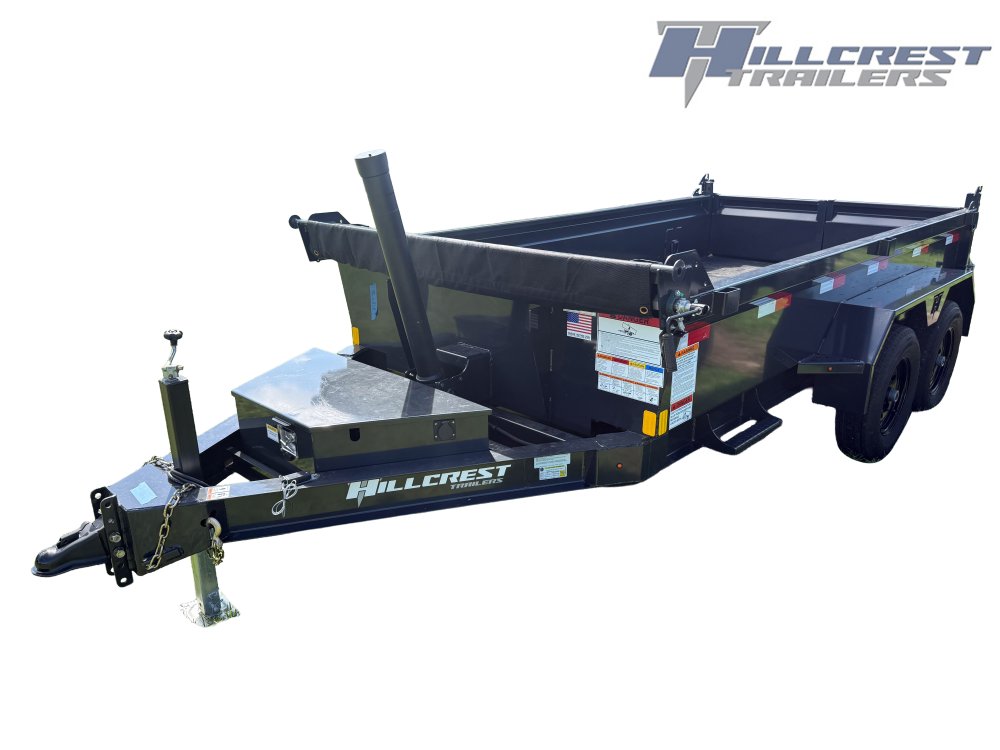 12' Dump Trailer 20" Side Walls - Telescopic Lift