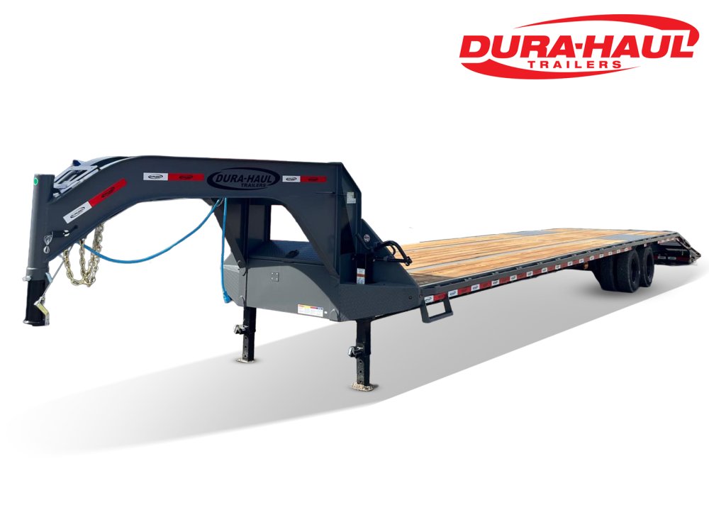 40' DKO Gooseneck Deckover 35' + 5' Mega Ramps (2) 12K Axles