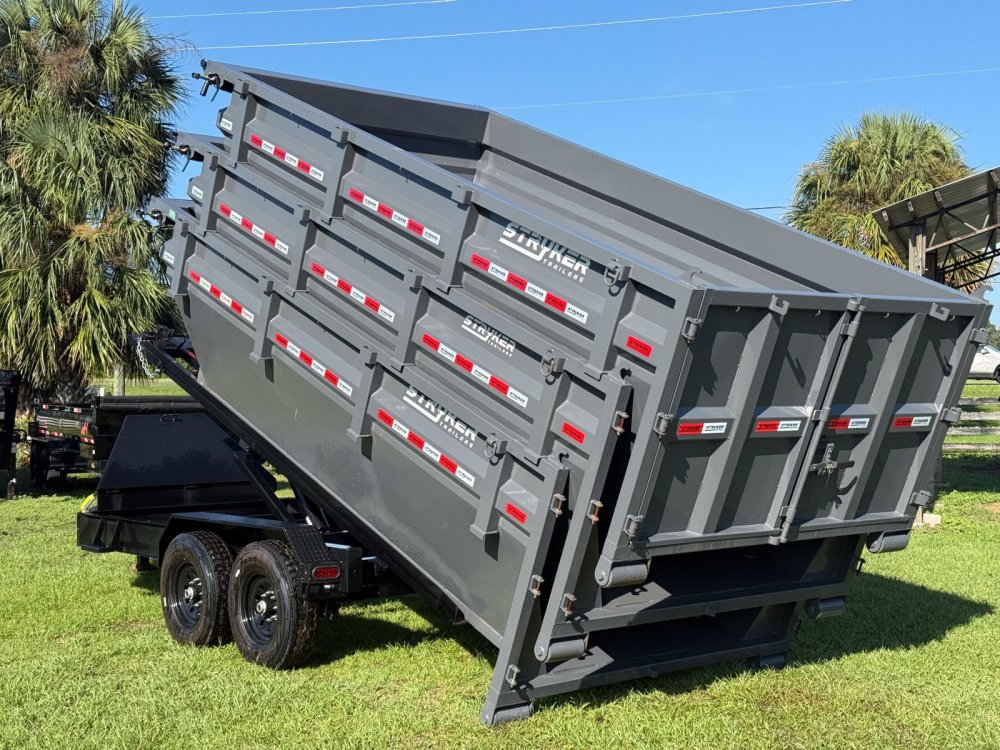 Stryker 14' BP Roll off Bundle (2) 7k Axles + 3 Bins w/ 4' Walls