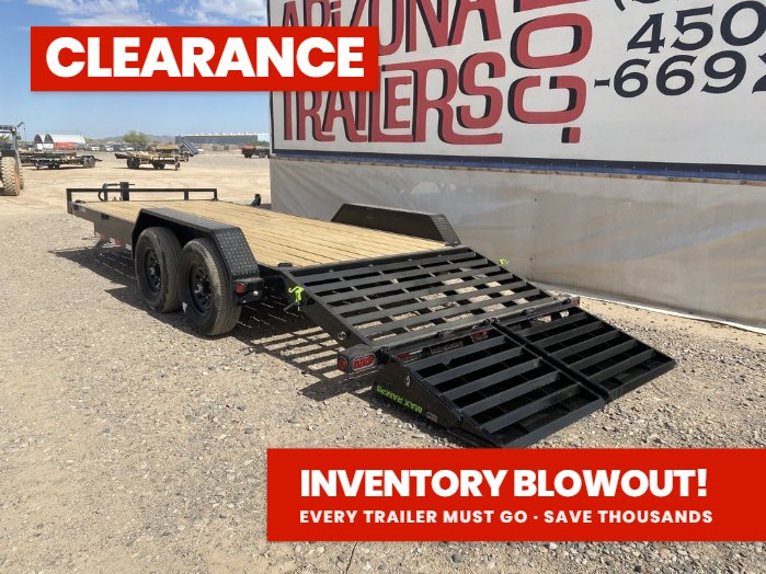 20' Tandem Axle Equipment Hauler Trailer