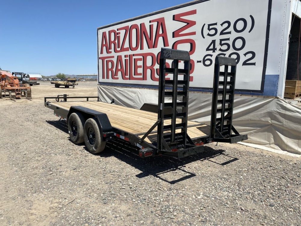 20' Tandem Axle Equipment Hauler Trailer