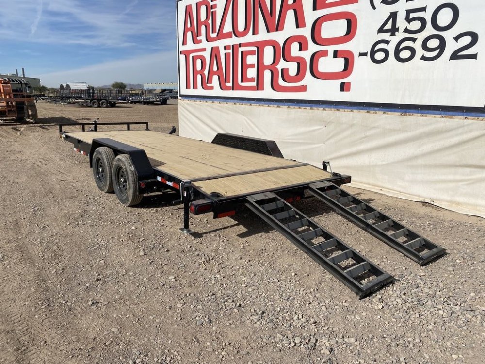 20' Tandem Axle Equipment Hauler Trailer