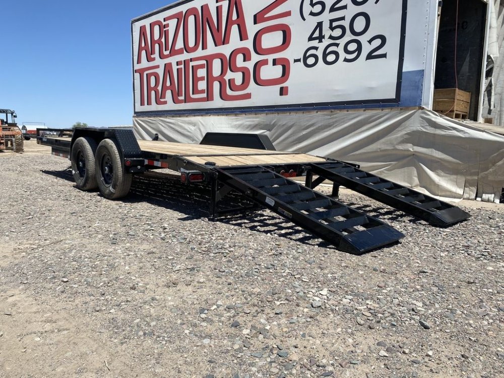 20' Tandem Axle Equipment Hauler Trailer