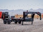 16' Horizon HRD Gooseneck Roll Off Base Trailer Telescopic 12K Lift - (2) 10k Axles