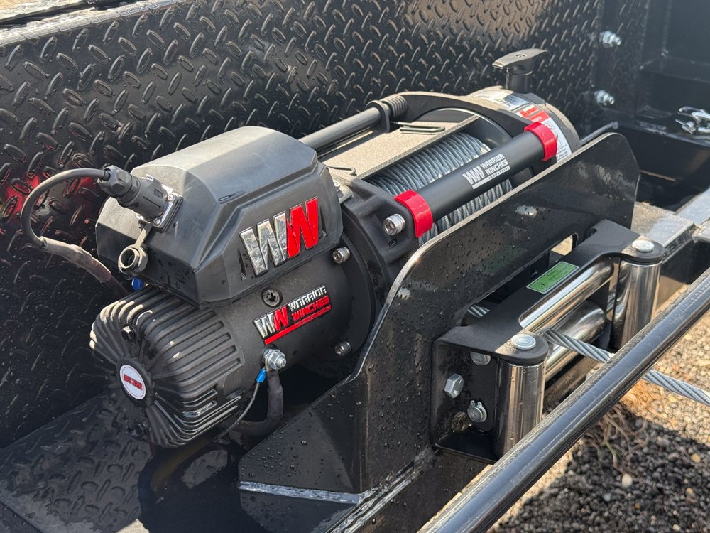 14' Stryker Gooseneck Roll Off Base Trailer - (2) 7K Axles