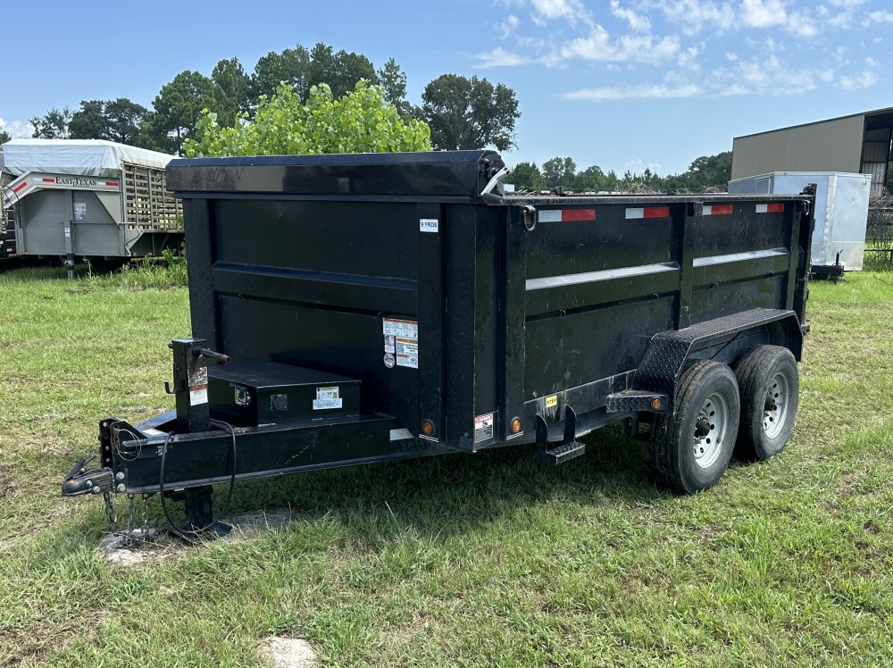 12'x7' East Texas Trailers Dump Trailers