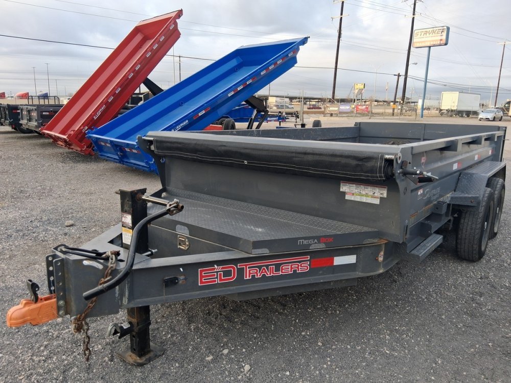 14' x 83" ED Trailers Bumper Pull Dump
