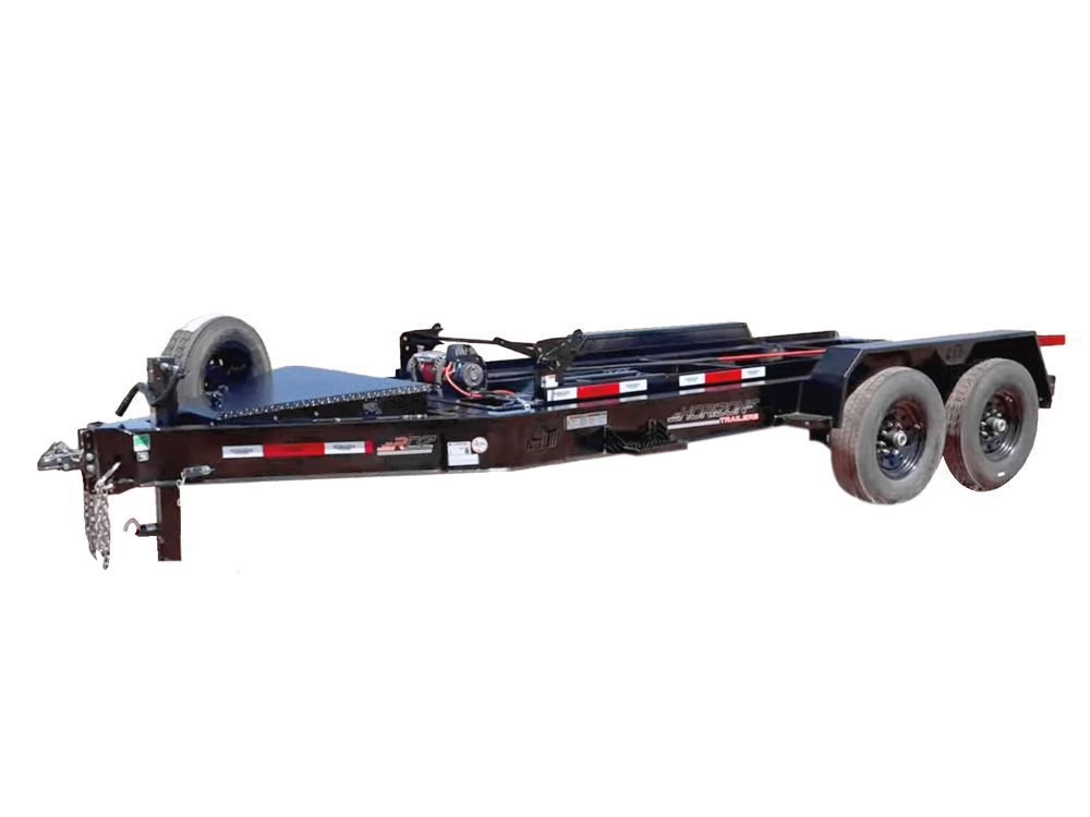 Horizon 16' RDZ BP Roll Off Base (2) 7k Axles