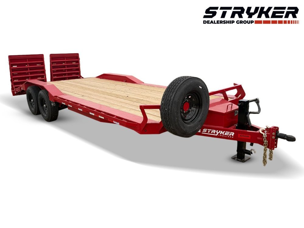 22' Stryker SET Bumper Pull Equipment Trailer DOF - (2) 7K Axles