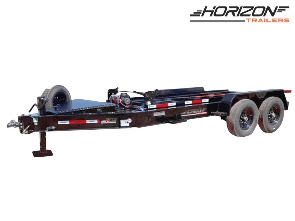 14' Horizon RDZ Bumper Pull Roll Off Base Trailer - (2) 7K Axles