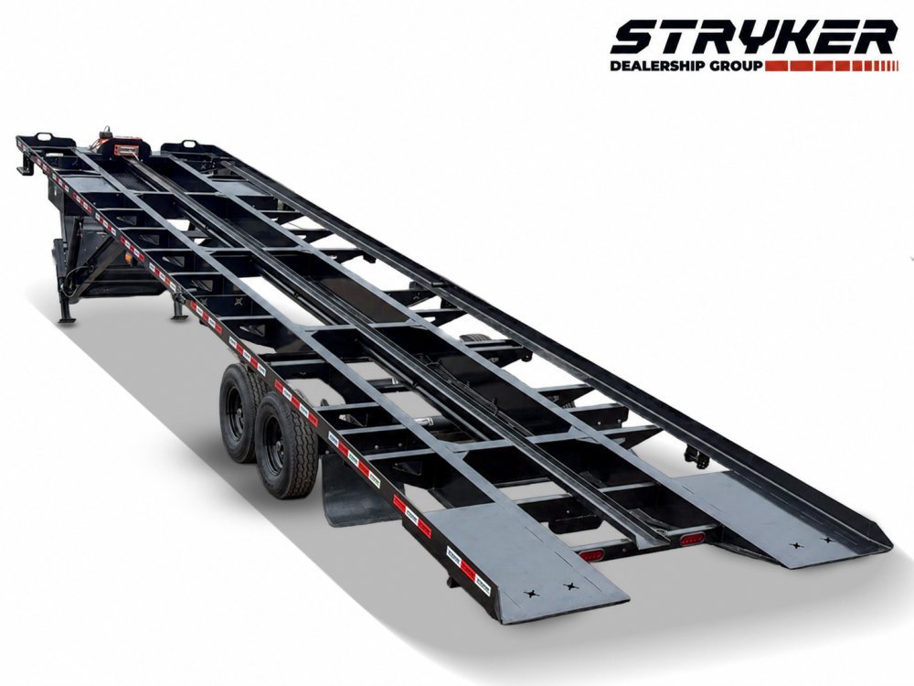 40' Stryker SCT Gooseneck Container Tilt Trailers - (2) 10K Super Single Axles Derated Non-CDL
