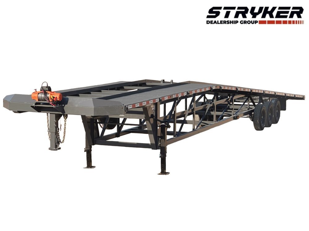 50' Stryker Gooseneck Wedge 3 Car Hauler - (3) 7k Axles Derated
