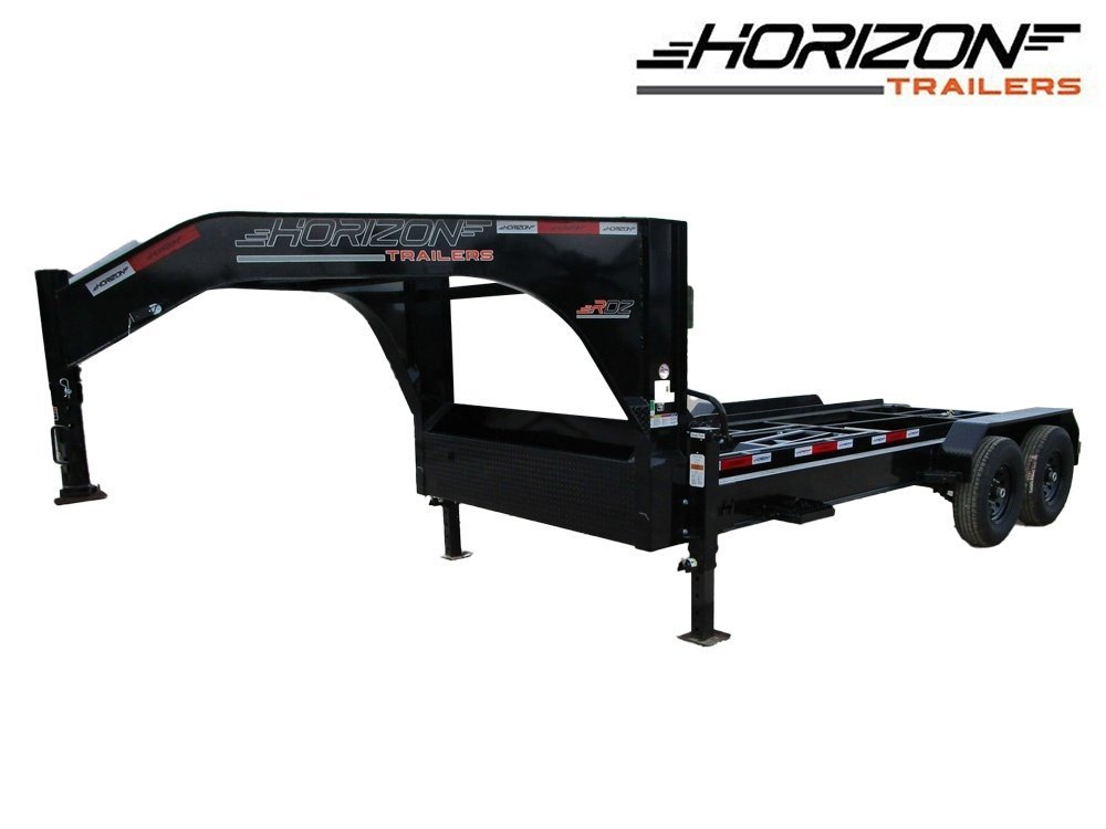 16' Horizon RDZ Gooseneck Roll Off Base Trailer - (2) 7K Axles
