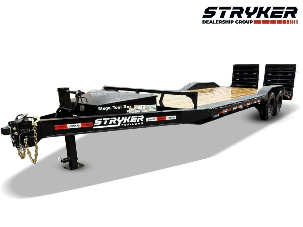 22' Stryker SET Bumper Pull Equipment Trailer DOF - (2) 7K Axles