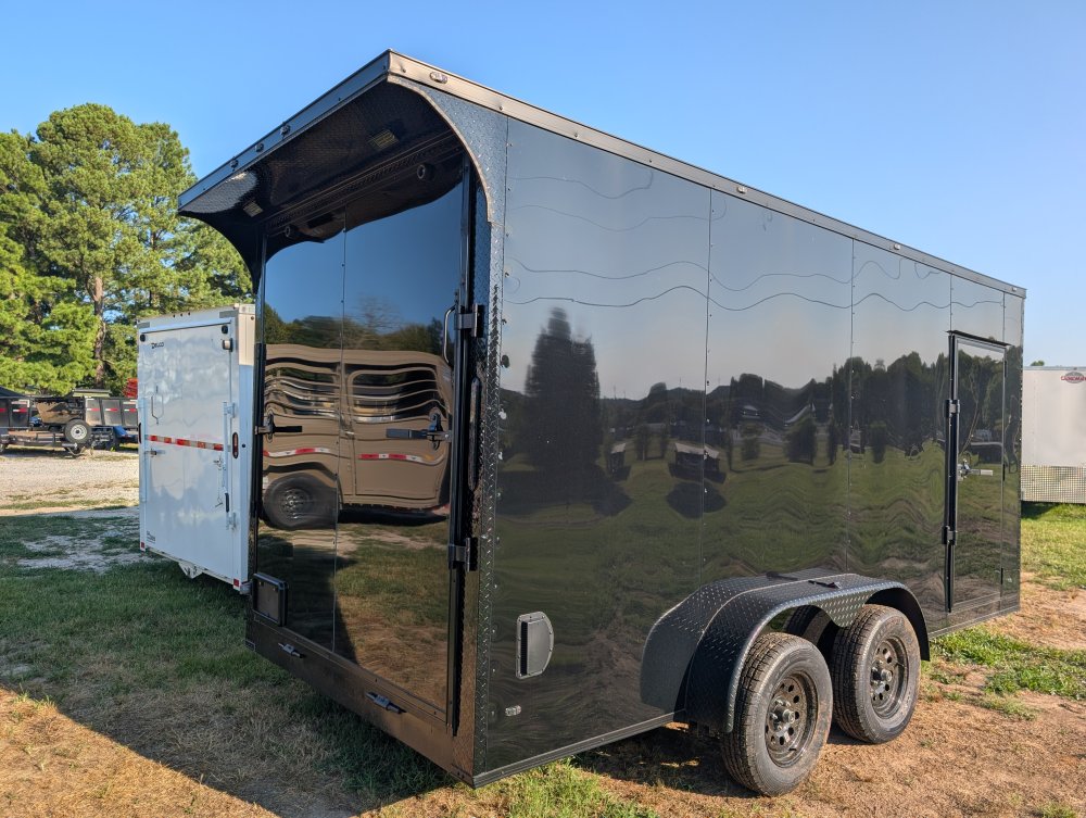 16'x7' Steel Pines Cargo, LLC 7x16TA2 Enclosed