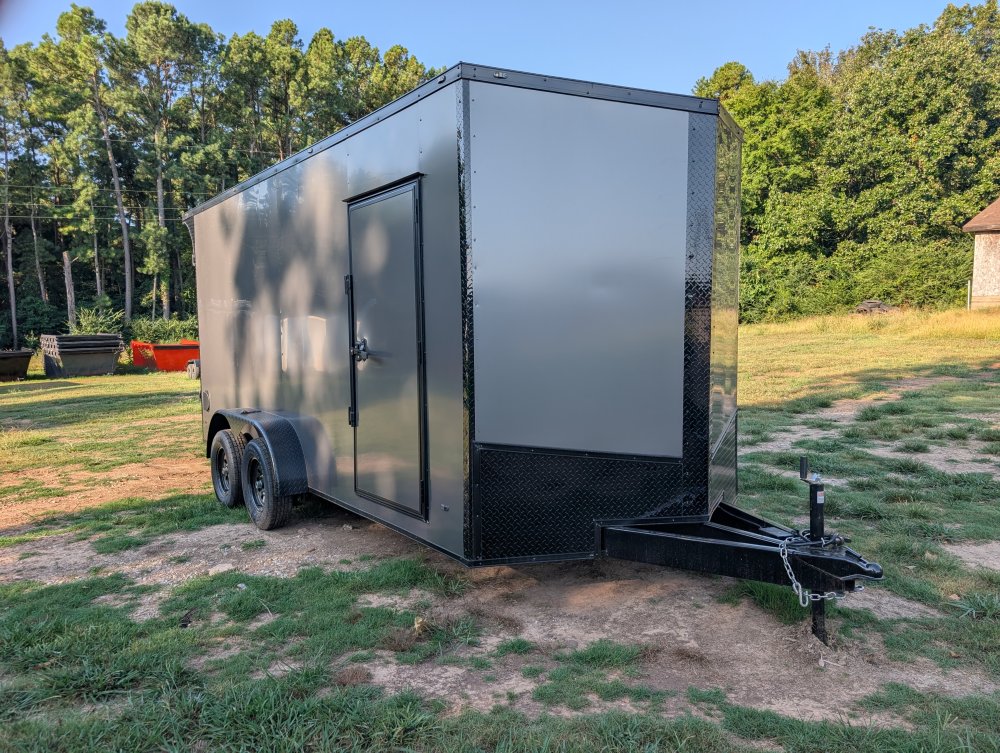 16'x7' Steel Pines Cargo, LLC 7x16TA2 Enclosed