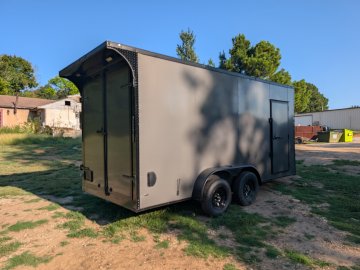 16'x7' Steel Pines Cargo, LLC 7x16TA2 Enclosed