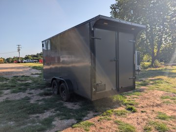 16'x7' Steel Pines Cargo, LLC 7x16TA2 Enclosed