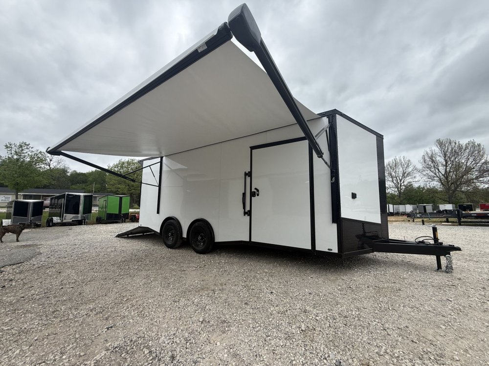 Steel Pines Cargo 8.5x20 TA3 Finished Interior Enclosed Trailer - (2) 5.2K Axles