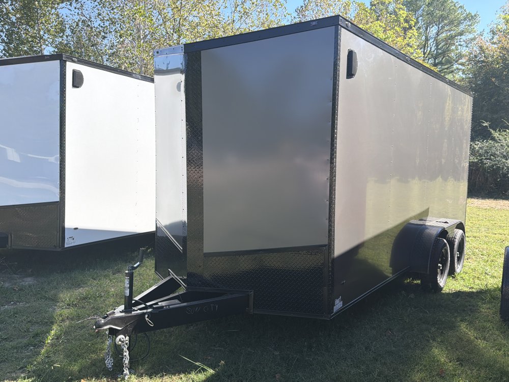 16'x7'x7' TA2 Steel Pines Enclosed