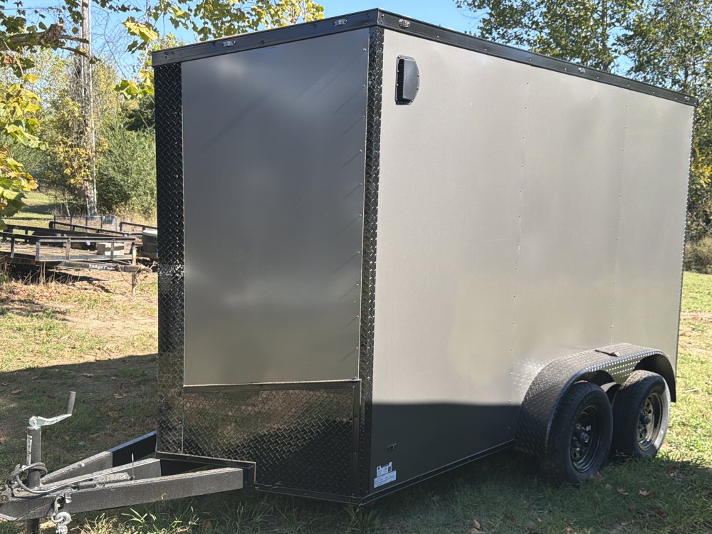 12'x6'x7' TA2 Steel Pines Enclosed