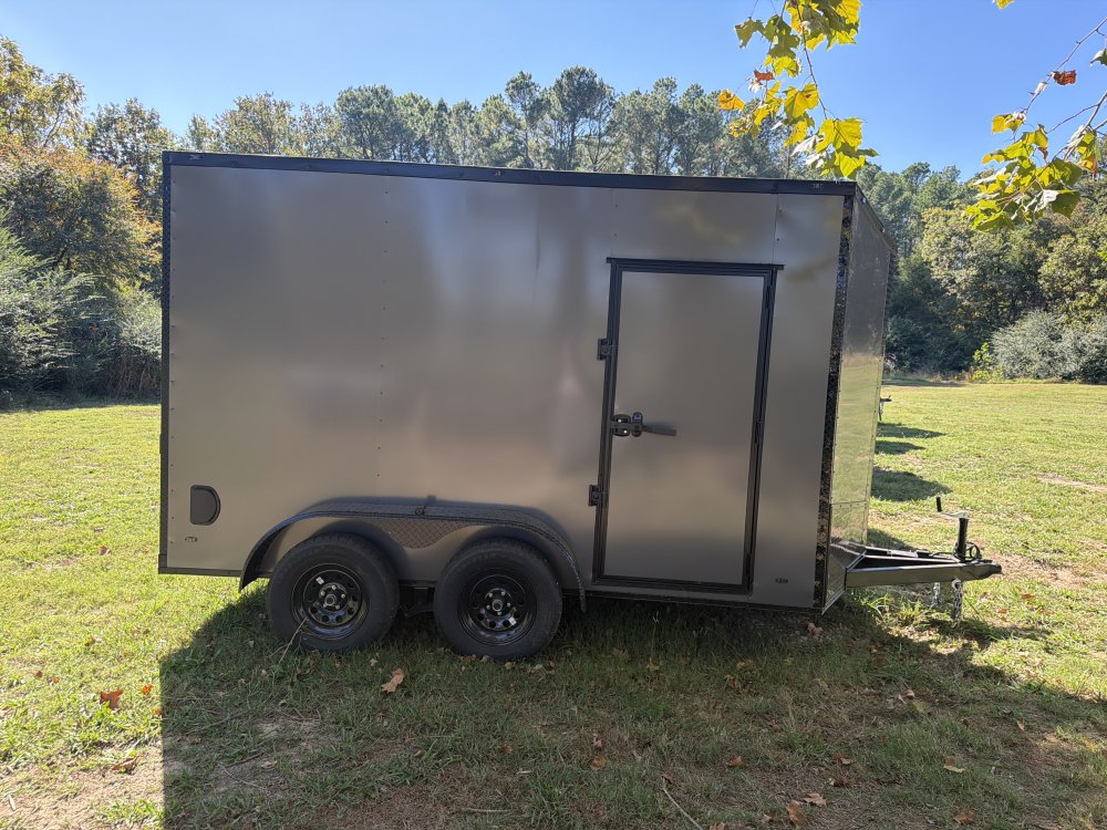 2027 7×12 Enclosed Cargo Trailer photo 3