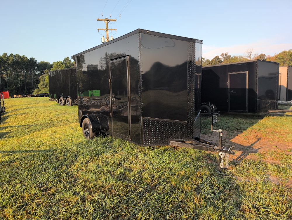 Steel Pines 6X12x7 SA Enclosed