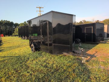 Steel Pines 6X12x7 SA Enclosed