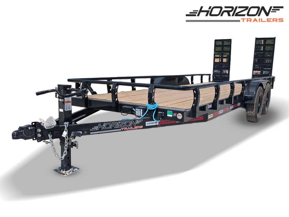 20' Horizon UTZ Bumper Pull Utility Trailer - (2) 3.5K Axles