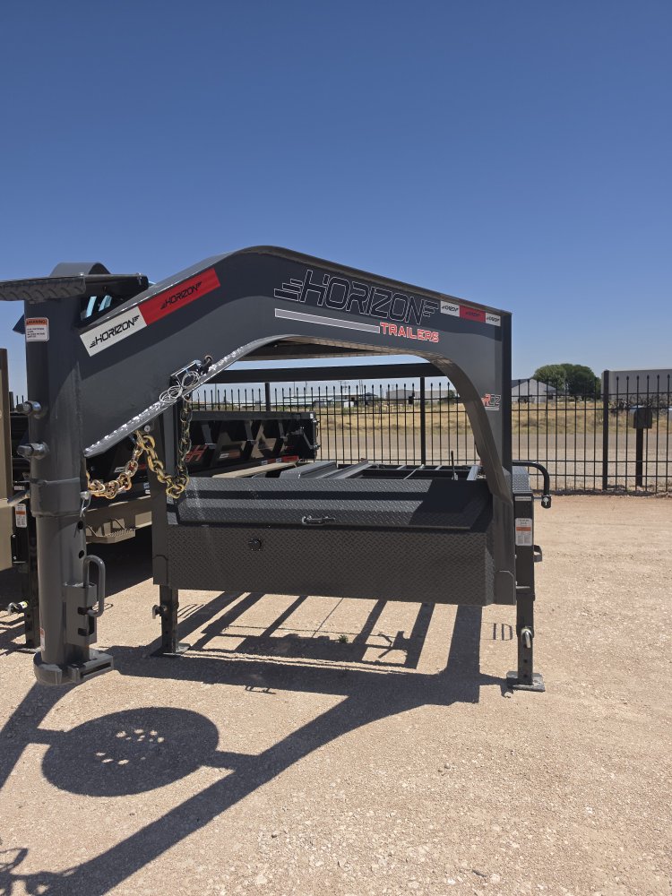 16' Horizon RDZ Gooseneck Roll Off Base Trailer - (2) 7K Axles