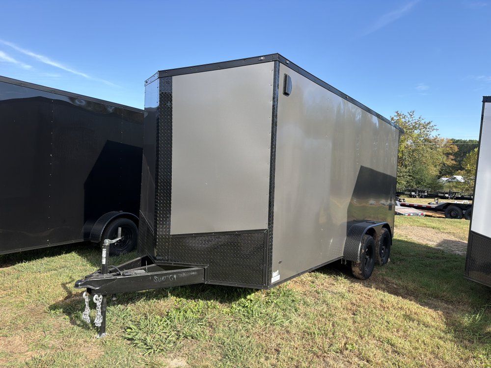 16'x7'x7'x Steel Pines 7x16 TA2 Enclosed