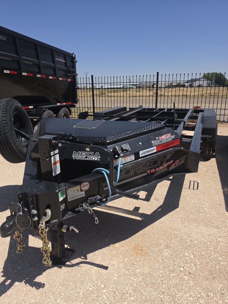 14' Horizon RDZ Bumper Pull Roll Off Base Trailer - (2) 7K Axles