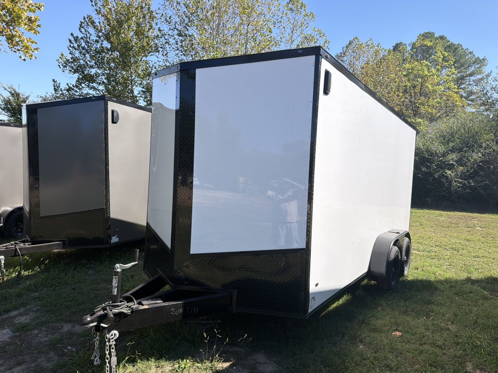 16'x7'x7' Steel Pines 7x16TA2 Enclosed