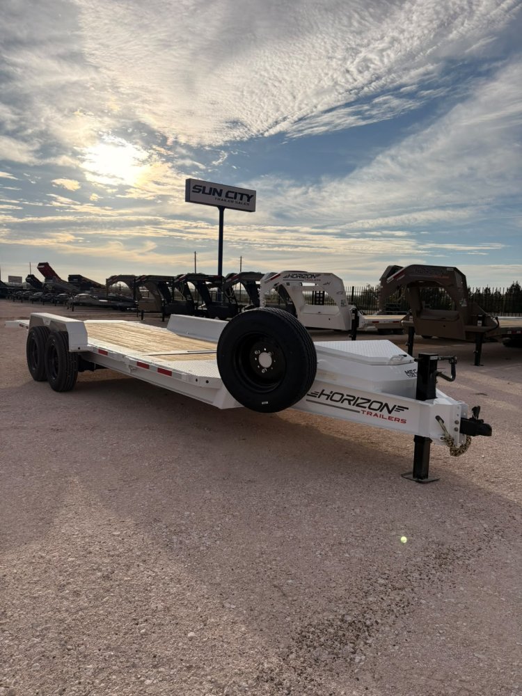 22'x82" Horizon HET Bumper Pull Tilt