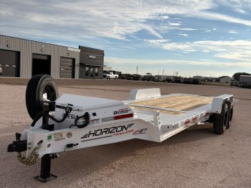 22'x82" Horizon HET Bumper Pull Tilt