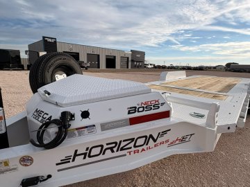 22'x82" Horizon HET Bumper Pull Tilt