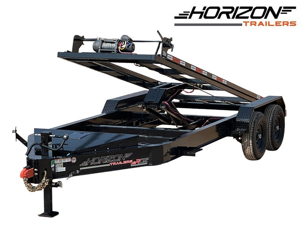 16' Horizon RDZ Bumper Pull Roll Off Base Trailer - (2) 7K Axles