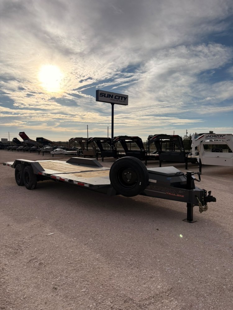 24'x102" Horizon HET Bumper Pull Tilt