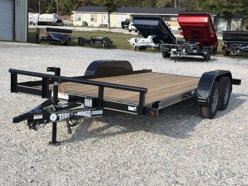 16'x7' TA Texas Bragg Car Hauler Trailer