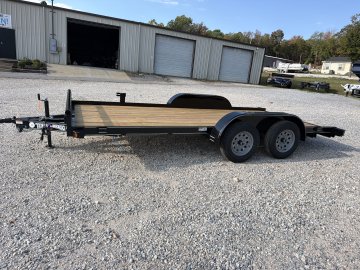16'x7' TA Texas Bragg Car Hauler Trailer