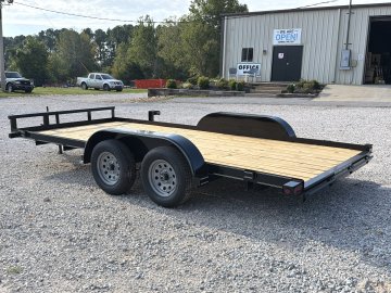 16'x7' TA Texas Bragg Car Hauler Trailer