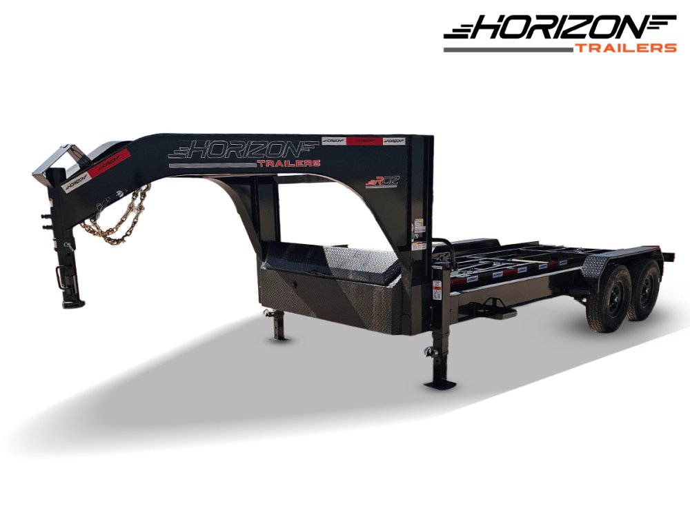 16' Horizon RDZ Gooseneck Roll Off Base Trailer - (2) 7K Axles