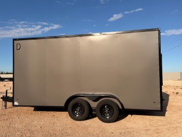 7x16x7 TA2 Steel Pines Enclosed Trailer