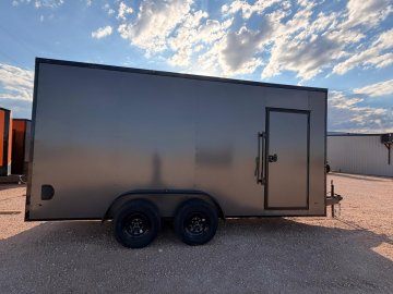 7x16x7 TA2 Steel Pines Enclosed Trailer