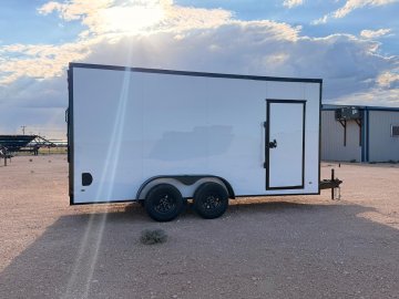 7x16x7 TA2 Steel Pines Enclosed Trailer