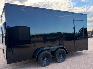 7x16x7 TA2 Steel Pines Enclosed Trailer